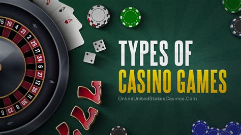  types of casino games fight list